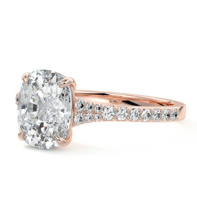 Nadya - Graduated Diamond Pave Setting RG