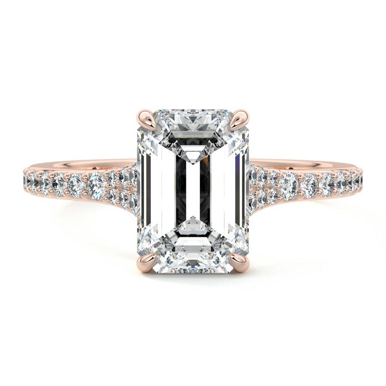 Nadya - Graduated Diamond Pave Setting RG