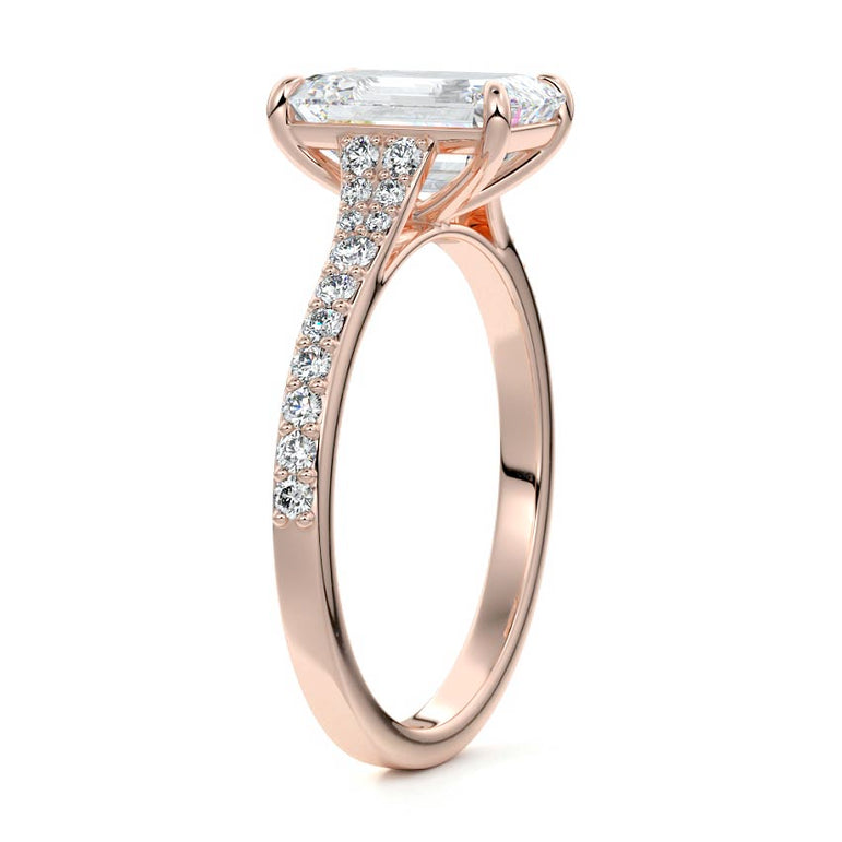 Nadya - Graduated Diamond Pave Setting RG