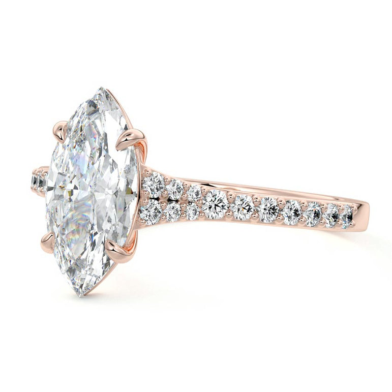 Nadya - Graduated Diamond Pave Setting RG