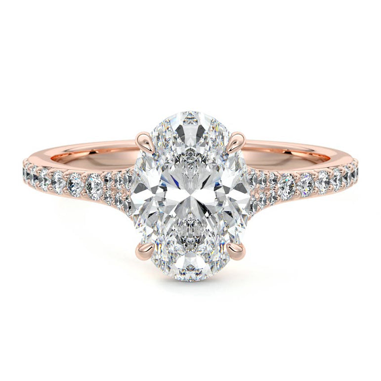 Nadya - Graduated Diamond Pave Setting RG