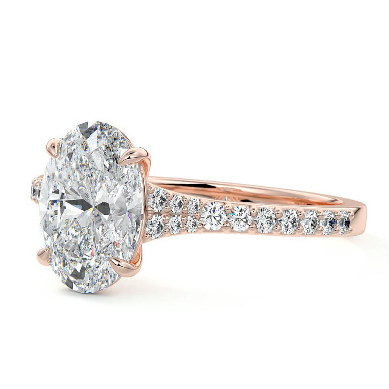 Nadya - Graduated Diamond Pave Setting RG