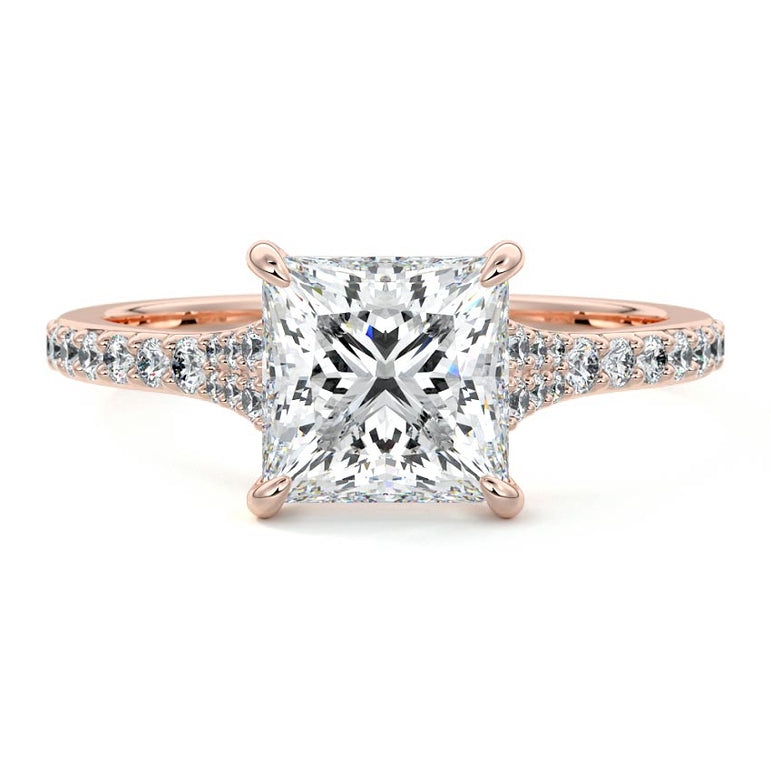 Nadya - Graduated Diamond Pave Setting RG