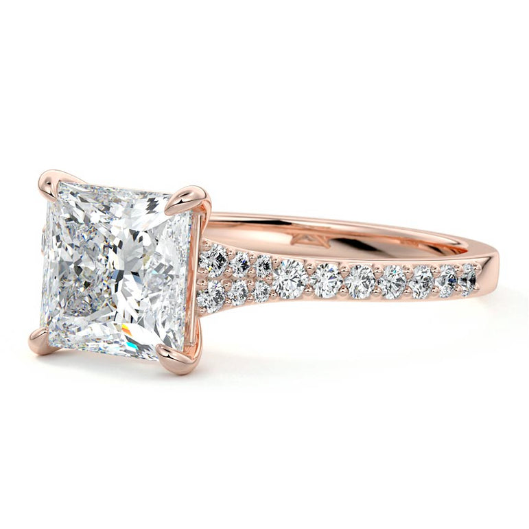 Nadya - Graduated Diamond Pave Setting RG