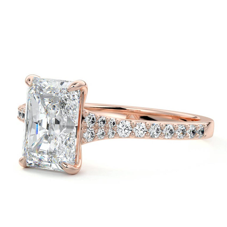 Nadya - Graduated Diamond Pave Setting RG