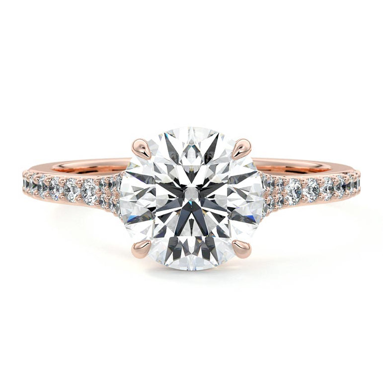 Nadya - Graduated Diamond Pave Setting RG