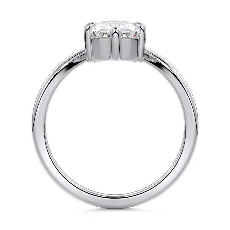 Suria - Solitaire with Compass Prongs Setting WG