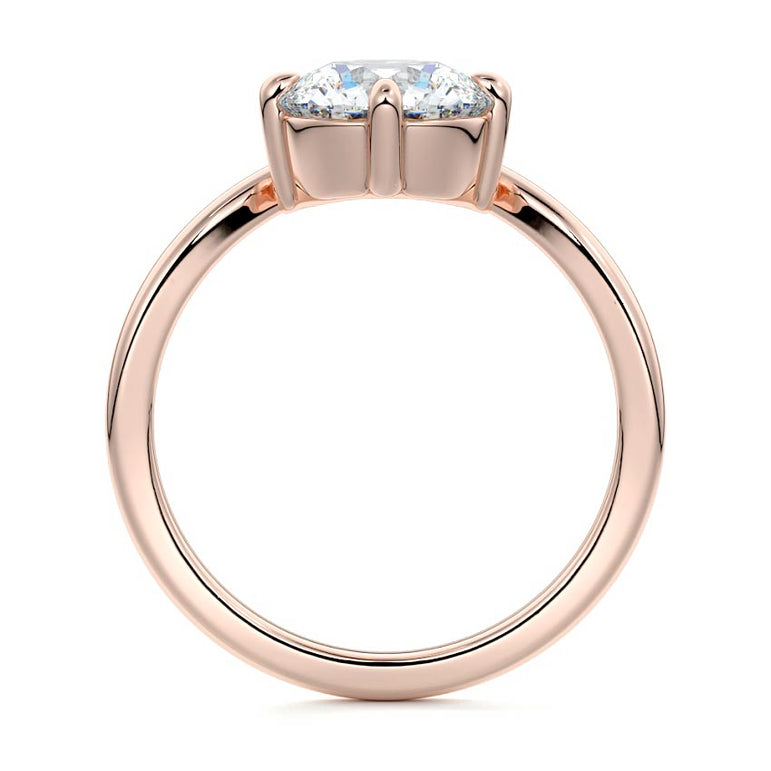 Suria - Solitaire with Compass Prongs Setting RG